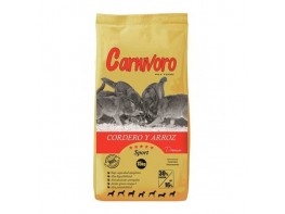 Imagen del producto Carnívoro Carnívoro cordero y arroz 15kg