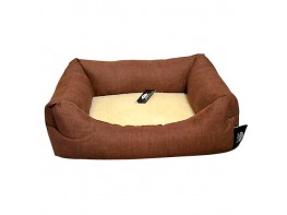Imagen del producto Siesta cama marrón cojin borreguito 55 cm