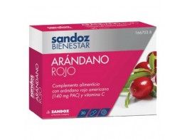 Imagen del producto Sandoz Bienestar Arandano 140mg 30 cápsulas