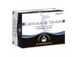 Imagen del producto EL NATURALISTA CARTILAGO TIBURON 60 CAPS